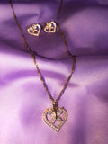 Lovely Butterfly Heart Set