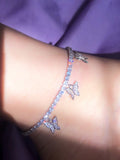 Silver Set Me Free Anklet - ShopStarCrew