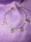 Silver Set Me Free Anklet - ShopStarCrew