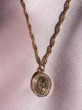 Vermeil Guadalupe Necklace